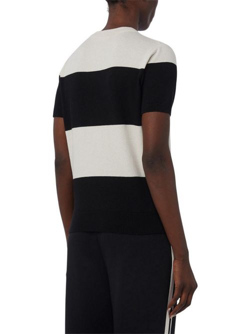 maglia donna Magenta avorio e nero MaxMara S | SMMMAGENTA016